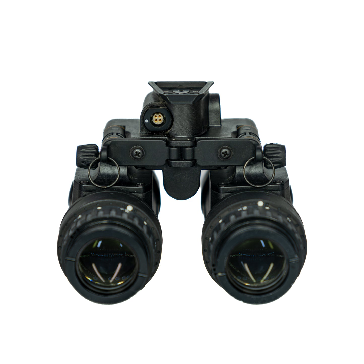 L3 Harris BNVD-1531 Dual Tube Night Vision Goggle w/ White Phosphor 2376 MIN FOM Unfilmed Tubes