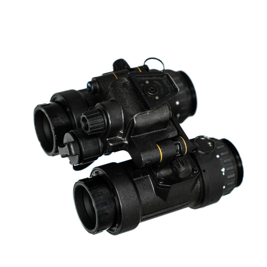 L3 Harris BNVD-1531 Dual Tube Night Vision Goggle w/ White Phosphor 2376 MIN FOM Unfilmed Tubes