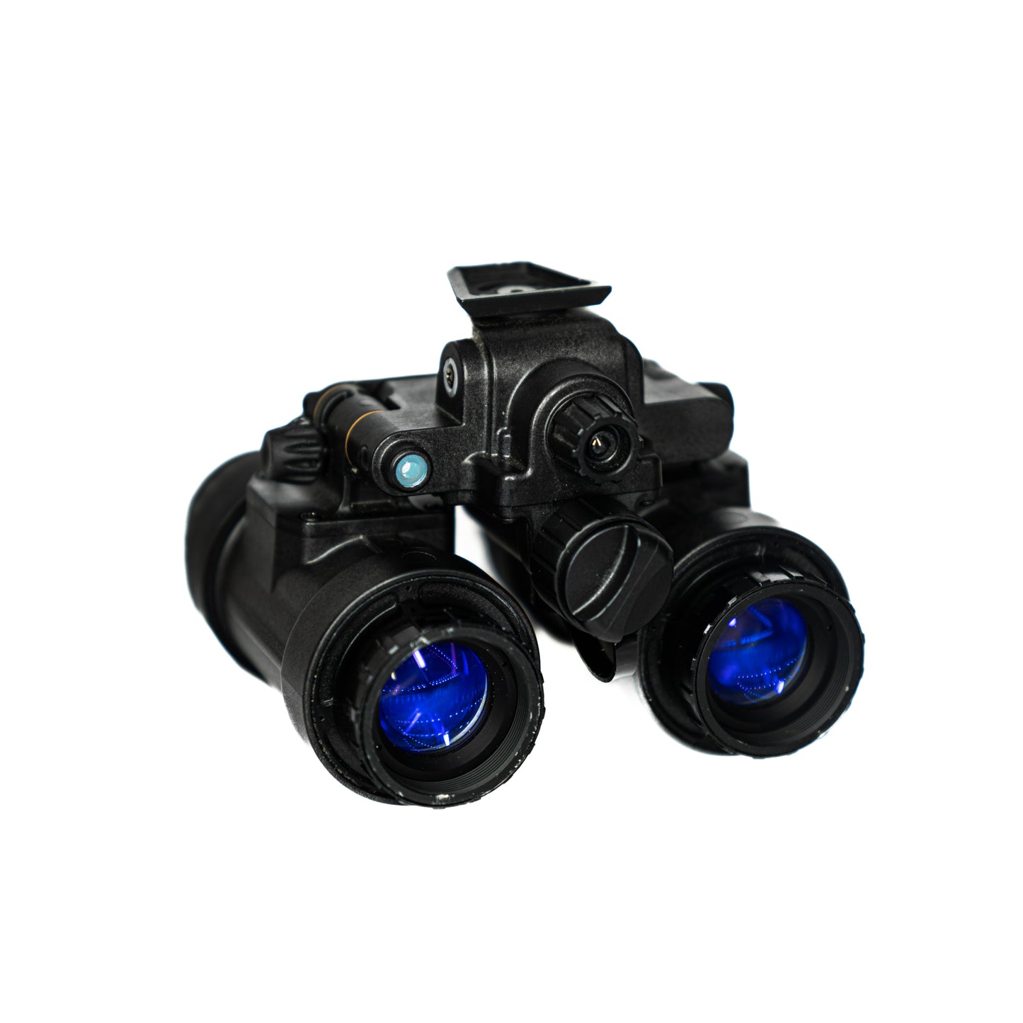 L3 Harris BNVD-1531 Dual Tube Night Vision Goggle w/ White Phosphor 2376 MIN FOM Unfilmed Tubes